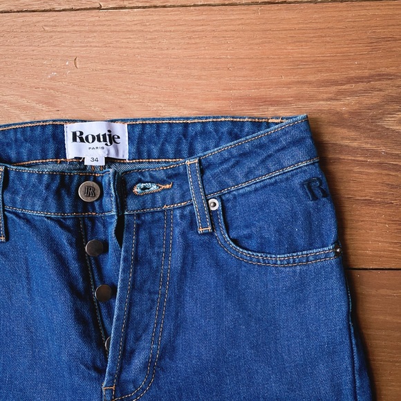 Rouje “UMA” Jean in Blue, US 24/FR 34, Never Worn - Picture 3 of 4